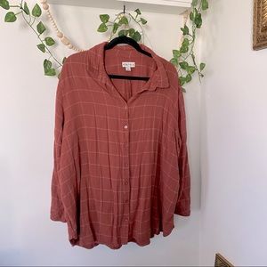 Slouchy Ava & Vic flannel.